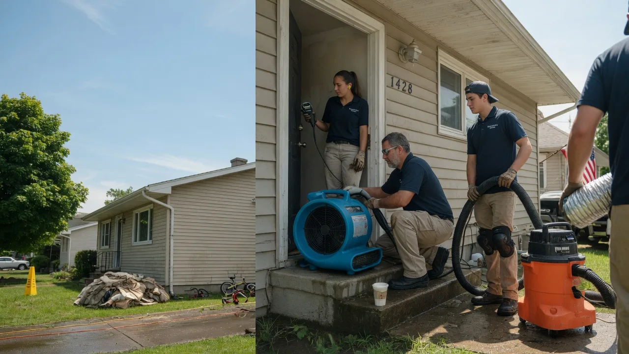 Water Damage Restoration in Glasston, ND near me